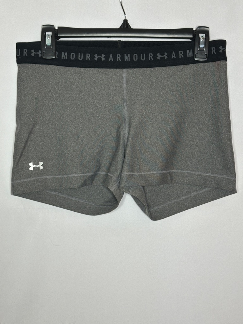 UNDER ARMOUR | Gray Women's HeatGear® Shorty 3” Inseam